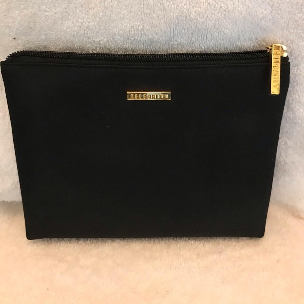 Celebrity Black Cosmetic/Travel Bag